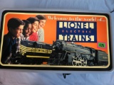 Lionel Electric Trains Lighted Hobby Store Sign 24 x 13.5
