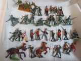 Lot of Approx. 30 Antique / Vintage Lead Soldiers