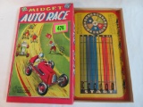 Vintage 1940's/50's Midget Auto Race Game by Samuel Lowe Co.