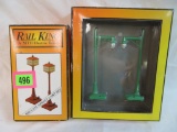 (2) MTH Diecast Metal Street Lamp Post Sets