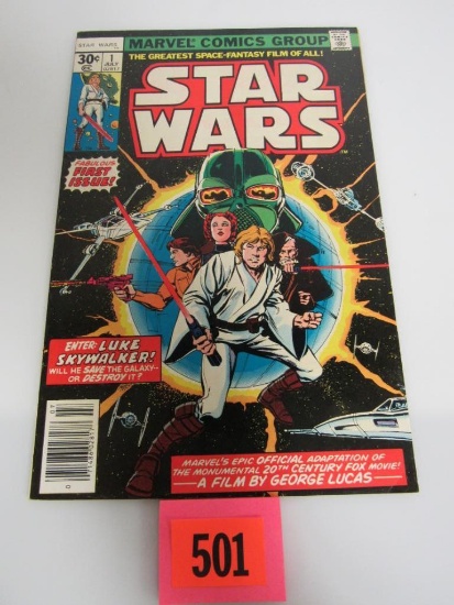 Star Wars #1 (1977) Marvel Comics 1st Print Sharp