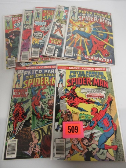 Spectacular Spiderman #1-13 Bronze Age Complete Run