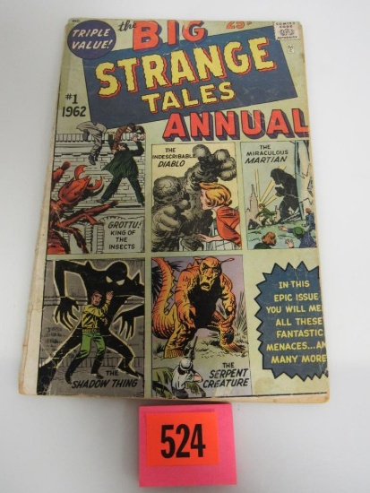 Strange Tales Annual #1 (1962) RARE 1st Marvel Annual