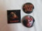 (3) Vintage 1980's Friday the 13th/ Jason Pin Backs