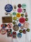 Large Group of Vintage Pins/ Buttons
