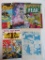 Lot (5) Vintage Underground Comics Hey Gang, Quack, Insect Fear+