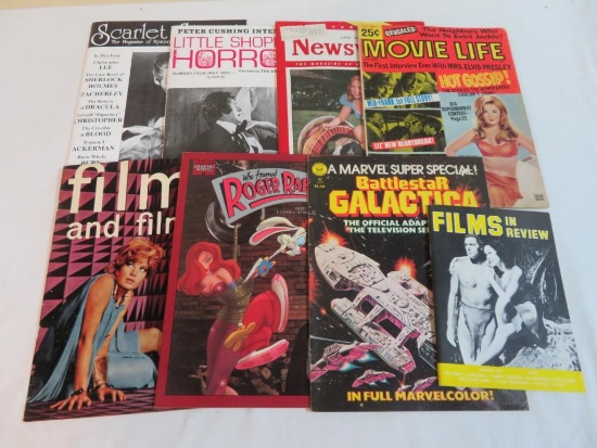 Vintage Grouping of Asst. Movie Magazines