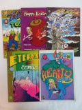 Lot (5) Vintage Underground Comics Tales of Toad, Heavy Tragi-Comics+