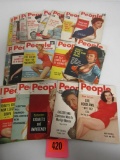 Huge Lot (20) 1950's People Today Pocket Magazines/ Pin-Up Covers