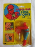 Vintage 1980 Spider-Man Klingers Toy Sealed on Card By Durham