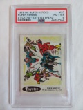 1978 DC Super Heroes Taystee Bread Sticker #28 Super Heroes PSA Graded NM-MT 8