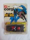 Vintage 1976 Corgi Jr. Batmobile MOC Sealed