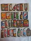 Lot Approx. (30) Vintage 1970's Topps Wacky Packages