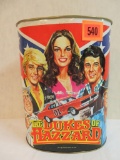 Vintage 1981 The Dukes of Hazzard Metal Trash Can