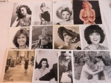 Lot (12) Vintage/ Antique Movie Stills some Signed