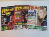 (3) 1960's Castle of Frankenstein Horror Monster Magazines