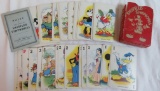 Antique 1930's Disney Shuffled Symphonies Card Game/ Pear Soap