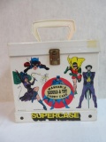 1976 DC Comics Super Hero Supercase 45rpm Record Carrying Case