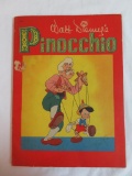 1930's Walt Disney's Pinocchio Soft Cover Book By Whitman