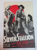 Vintage 1941 Silver Stallion Movie Press Book