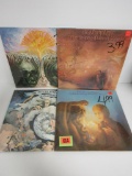 (4) Vintage Moody Blues LP Record Albums All Factory Sealed