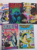 Lot (5) Vintage Underground Comics Hungry Chuck, Death Rattle, Subvert+