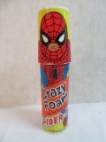 Vintage 1974 Spider-Man Crazy Foam Empty Can
