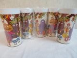 Set of (5) Vintage 1978 McDonald's Thermo-Serve Insulated Cups