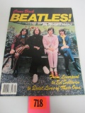 Vintage 1980 The Beatles Fold Out Poster Magazine