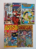 Lot (5) Vintage Underground Comics Quack, Neurocomics, Artistic
