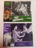 (2) 1970's Horror Lobby Cards- Dr. Phibes, Land of the Minotaur