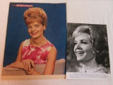 Florence Henderson (Brady Bunch) Signed Photo and New York Times Section
