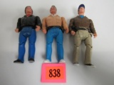 (3) Vintage 1980's A-Team by Galoob