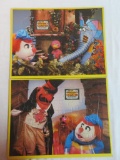 (2) Vintage 1982 Great Space Coaster Frame Tray Puzzles