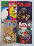 Lot (5) Vintage Underground Comics Mickey Rat, Rowlf, Despair+