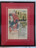 Vintage 1977 Super Hero Hang-ups Framed Advertisement