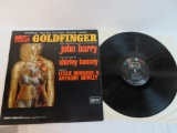 Vintage 1960's James Bond 007 Goldfinger Record Album