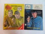 Vintage 1967 & 1973 Star Trek Magazines