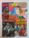 Lot (5) Vintage Underground Comics Weird Fantasies, Zap, young Lust+