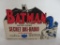Vintage 1966 Batman Super-Micro Bat-Radio Cardboard Sign