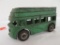Antique Original Arcade Cast Iron Double Decker Bus 8