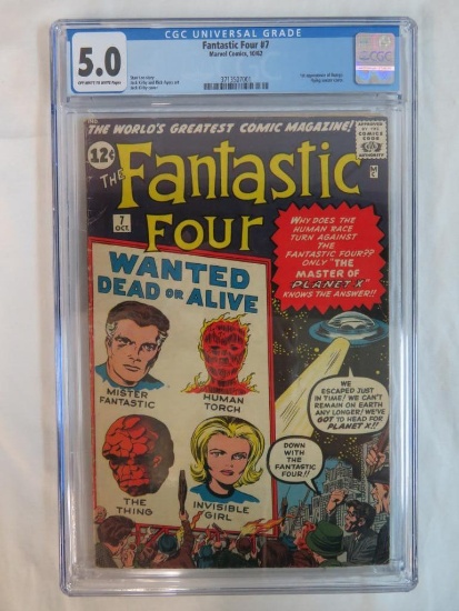 Fantastic Four #7 (1962) Silver Age/ 1st Appearance Kurrgo CGC 5.0