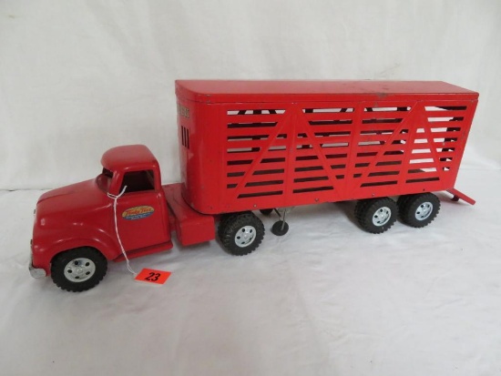 Vintage 1950's Tonka 24" Livestock Truck