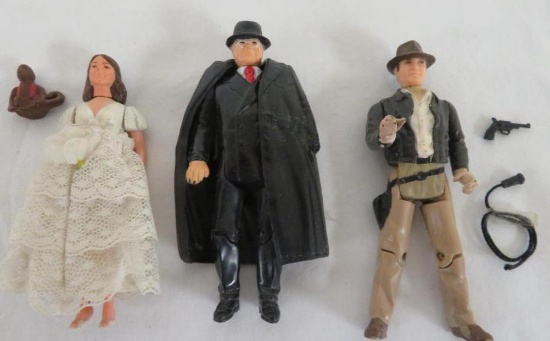 Vintage Kenner 1982 Indiana Jones ROTL Lot incl. Marion Ravenwood, Toht, Indy