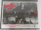 Vintage R-1960's King Kong RKO Re-Release Movie Poster 18.5 x 24.5