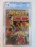 Avengers #5 (1964) Early Silver Age Issue Hulk/ Lava Men CGC 7.5