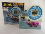 Vintage 1975 Janex Batman Talking Alarm Clock in Orig. Box