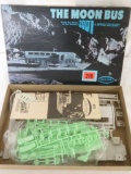 Rare Vintage 1969 Aurora 2001 Space Odyssey Moon Bus Model Sealed Contents!