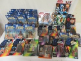 Huge Lot (34) 1990's-2000's Star Wars Figures MOC Sealed