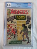 Avengers #8 (1964) Key 1st Appearance Kang the Conqueror CGC 5.5